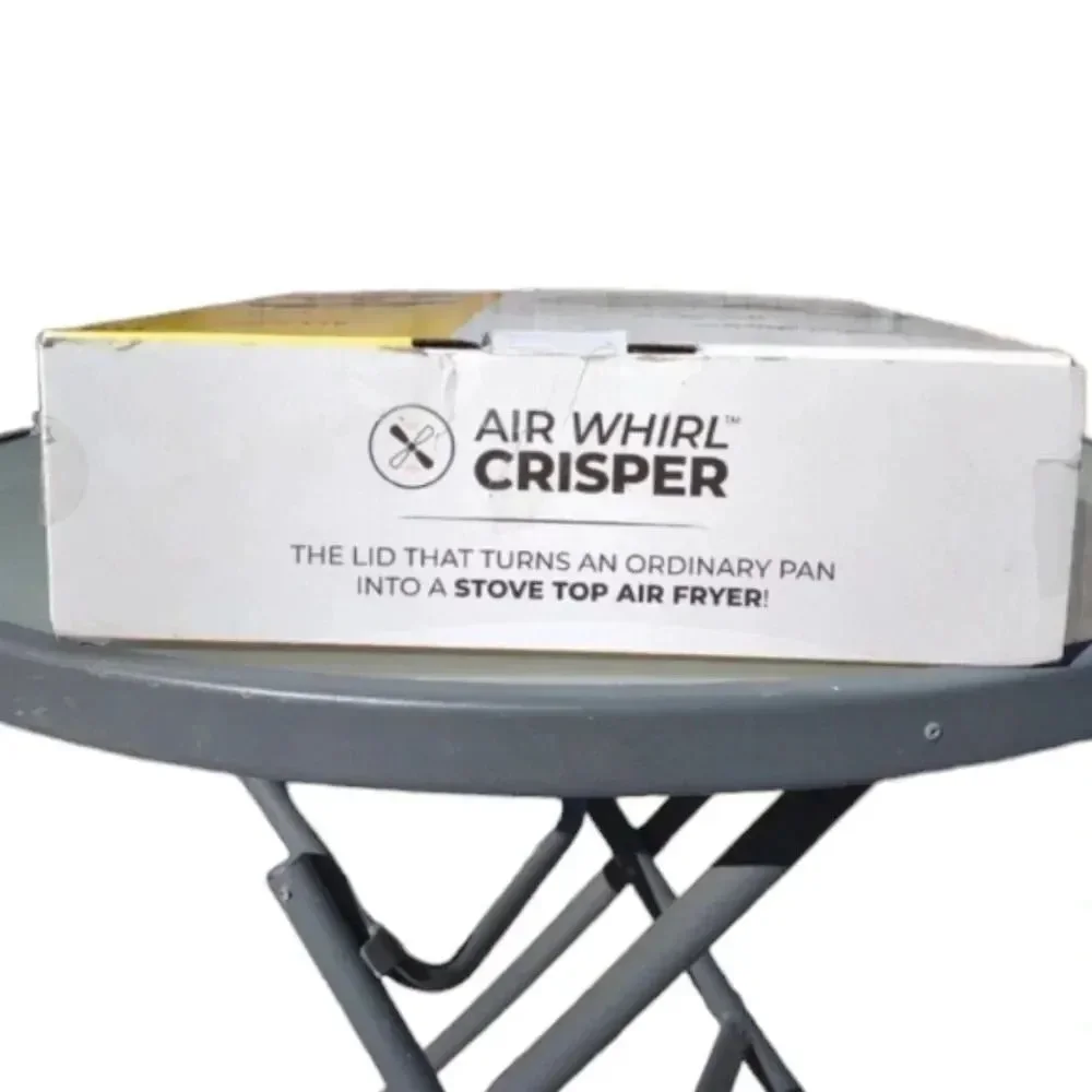 Air Whirl Crisper Air Fryer Lid for Pots & Pans Fits 10 to 12 Inch Pots Pans